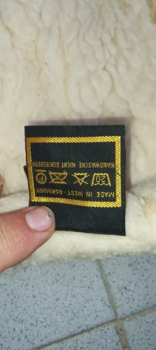 Manta de lana 100% beige