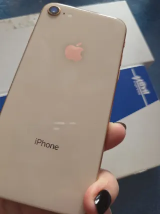 iPhone 8 Gold/Blanco