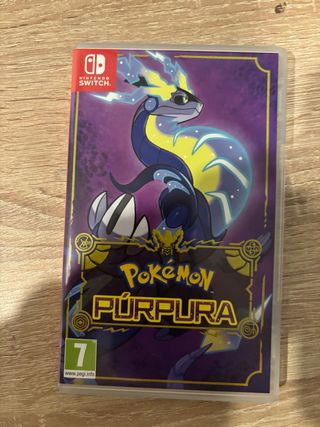 Pokemon Púrpura Nintendo Switch
