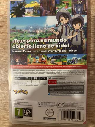 Pokemon Púrpura Nintendo Switch