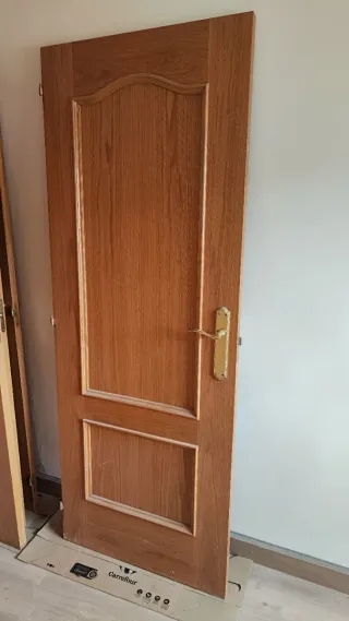 Puerta Madera Maciza Interior