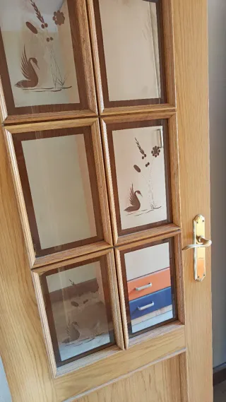 Puerta Madera Maciza Interior