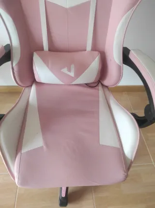 Silla Gamer Rosa con Orejas de Conejo