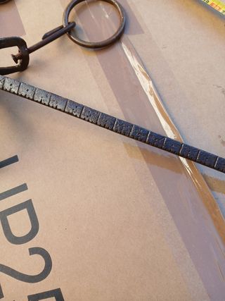 Balanza romana de hierro antigua xviii