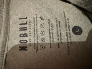 Camiseta NOBULL CrossFit Manga Larga Verde Oliva