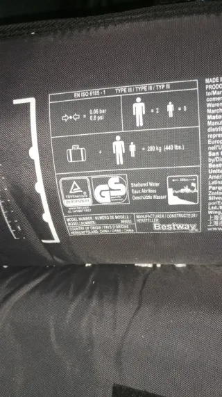 Kayak hinchable Bestway 3m 2 plazas no se envia