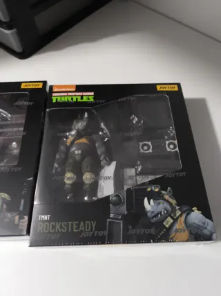 JOYTOY TMNT BEBOP & ROCKSTEADY TORTUGAS NINJA