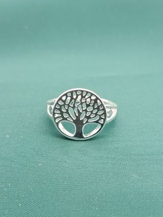 Anillo Plata Ley 925 Árbol de la Vida