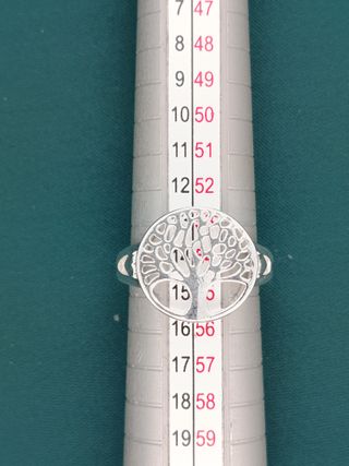 Anillo Plata Ley 925 Árbol de la Vida