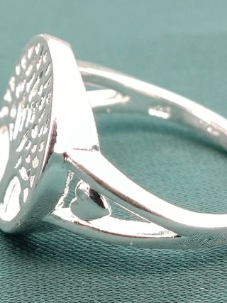 Anillo Plata Ley 925 Árbol de la Vida
