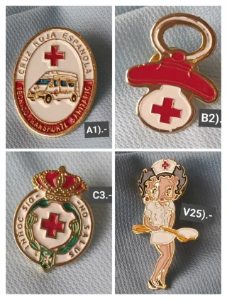 Insignias Cruz Roja Conductor