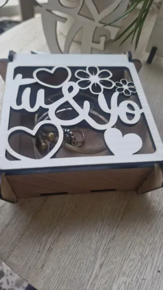 Joyero artesanal Tu y Yo