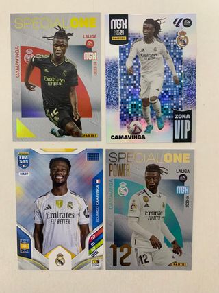 Lote cromos Camavinga Real Madrid MGH