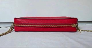 Bolso Michael Kors Jet Set GR Rojo original