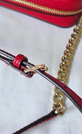 Bolso Michael Kors Jet Set GR Rojo original