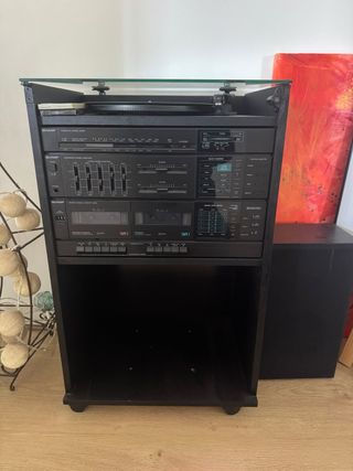 Cadena de música Sharp Vinilo Cassette