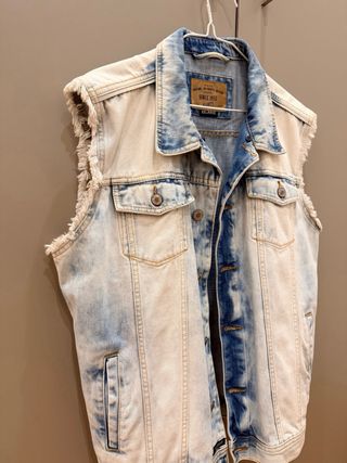 Gilet in jeans ALCOTT giro manica