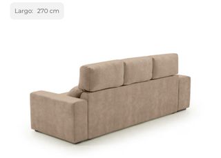 Sofá Moly Plus HOME 3 plazas tela beige