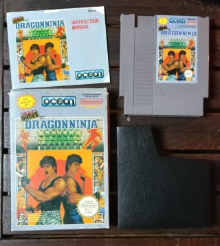 Bad Dudes vs Dragon Ninja Nintendo NES PAL B