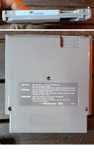 Bad Dudes vs Dragon Ninja Nintendo NES PAL B