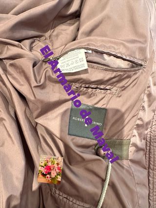 Parka Roberto Verino Gris y Verde Oliva