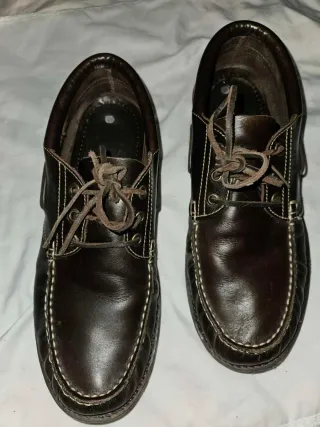 Zapatos de piel real