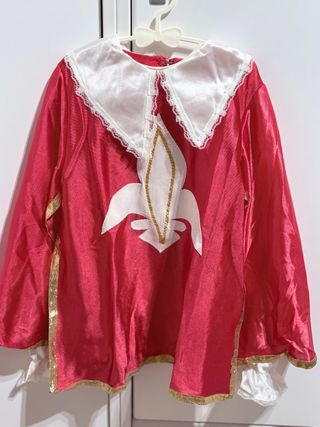 Disfraz espadachín niño 7-8 años