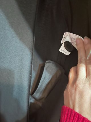 Trench Zara Colección Kate Moss Negro