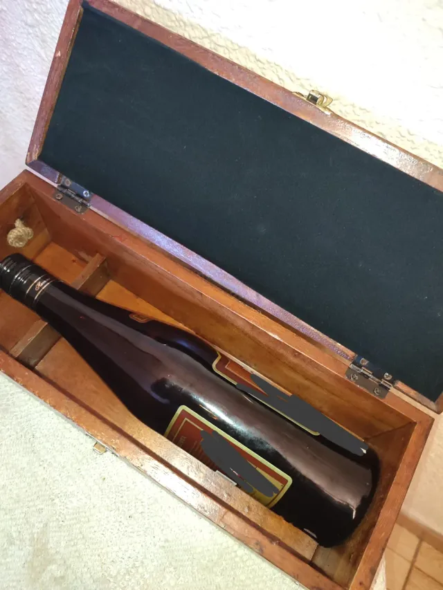 Caja Decorativa Marinera - Botellero de madera