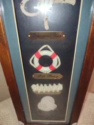 Caja Decorativa Marinera - Botellero de madera