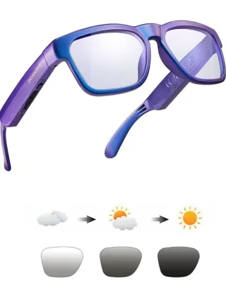 Gafas de sol con bluetooth.