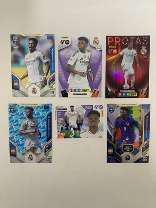 Lote cromos Tchouameni Real Madrid FIFA 365