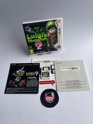 Luigi's Mansion 2 Completo Español 3DS