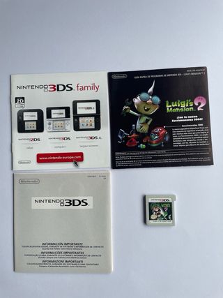 Luigi's Mansion 2 Completo Español 3DS