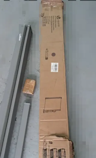 Toldo lateral marrón 180 x 300 cm VOUNOT