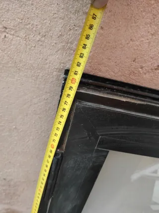 Ventana aluminio cristal reforzado