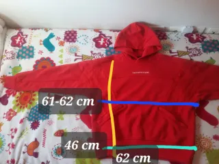 Sudadera Adidas Roja Talla XS