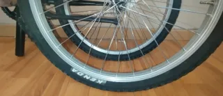 Bicicleta Plegable Negra