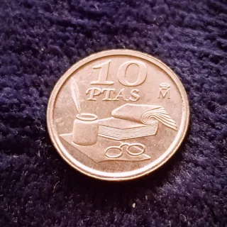 Monedas de 10 pesetas España   1992-93-94-95-96-97