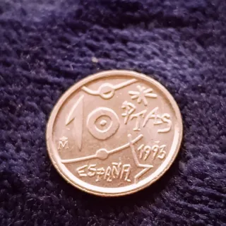 Monedas de 10 pesetas España   1992-93-94-95-96-97