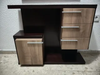 Mueble salón Wengué