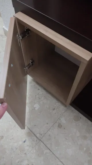 Mueble salón Wengué