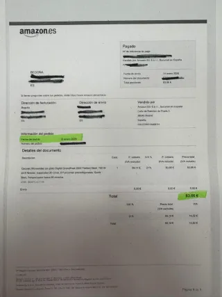 Microondas Cecotec Grandheat 2000 Flatbed steel