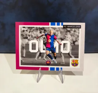 Tarjeta Olmo Topps FC Barcelona