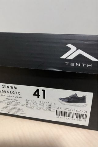 Zapatillas Tenth SUN WM 200 Negro Mujer Talla 41