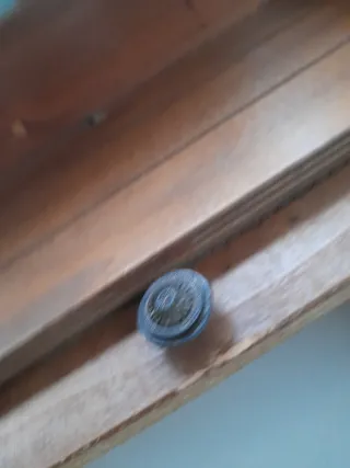 Antico cestino porta pane in legno