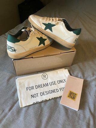 Golden Goose Ballstar Blancas/Verdes talla 43