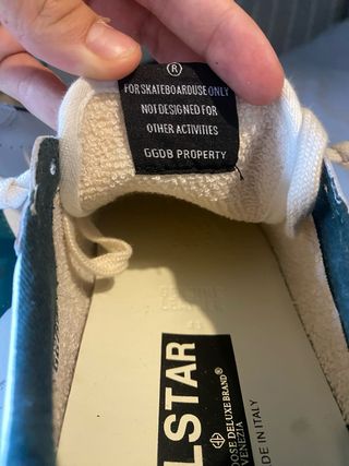 Golden Goose Ballstar Blancas/Verdes talla 43