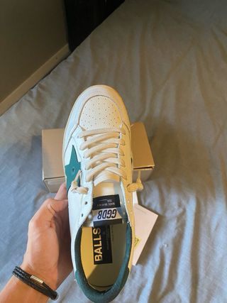 Golden Goose Ballstar Blancas/Verdes talla 43