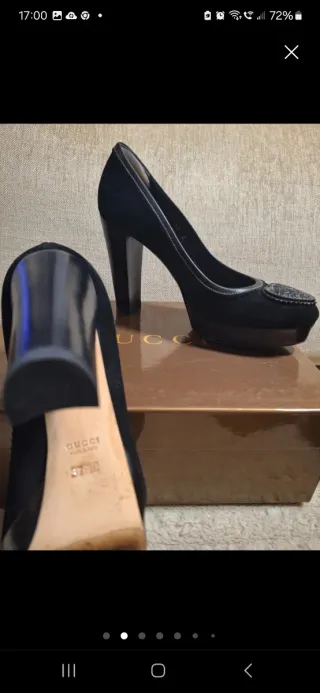 Zapatos de tacón Gucci negros